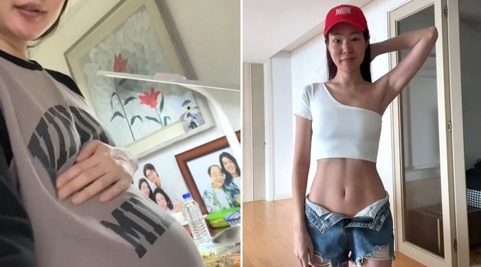 “아기 낳은 줄”... 8일만에 똥배→복근으로 만든 42세 미자