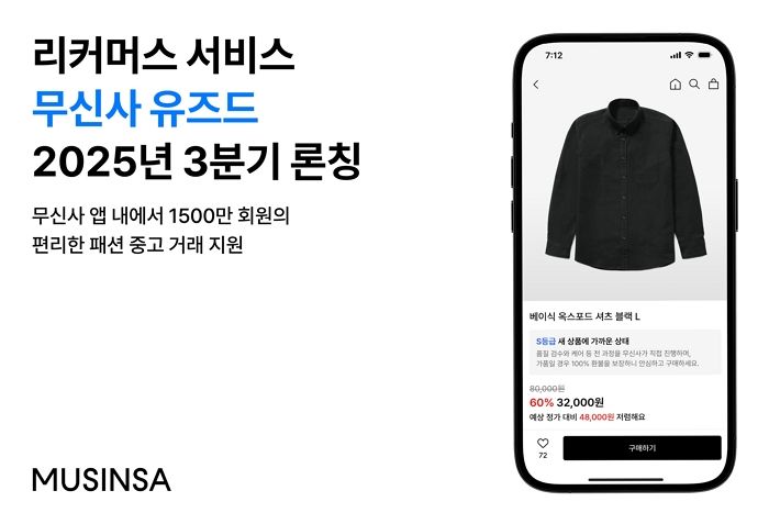 무신사, 커뮤니티 DNA로 중고시장 정조준.. ‘유즈드’ 선보인다