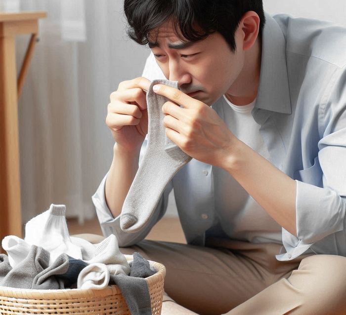 매일 양말 빨기 전 ‘냄새’ 맡던 남성... 기침 안 멈춰 병원 갔다가 받은 충격적인 진단