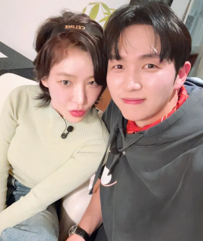 브아걸 가인, 임슬옹과 ‘훈훈’한 투샷으로 반가운 근황 전해