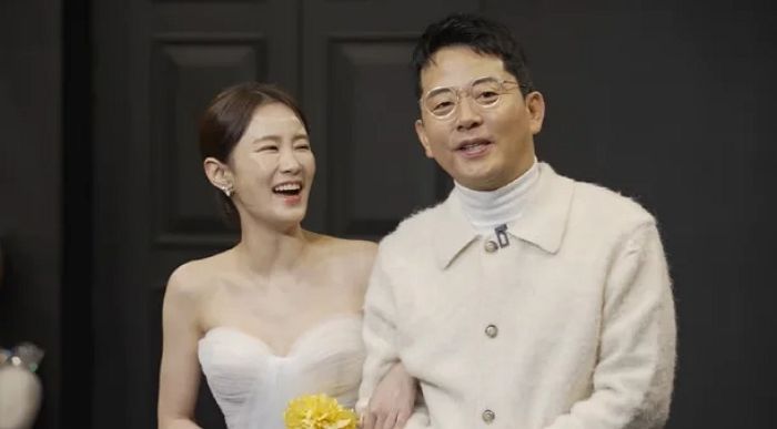 7월에 결혼식 올리는 김준호, ‘예비신부’ 김지민의 웨딩드레스 자태에 눈시울 붉어졌다