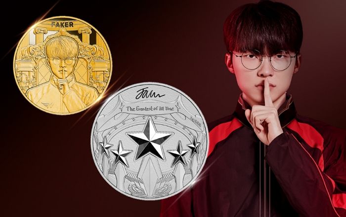 한국조폐공사, ‘페이커’ 이상혁 생일 기념해 ‘한정판’ 메달 출시