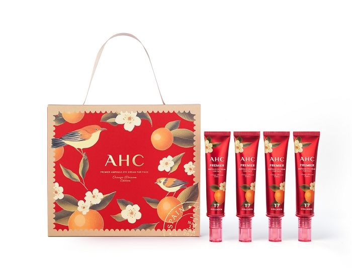 AHC, 가정의 달 한정판 선물 세트 ‘프리미어 앰플 아이크림 포 페이스 오렌지 블라썸 에디션’ 출시