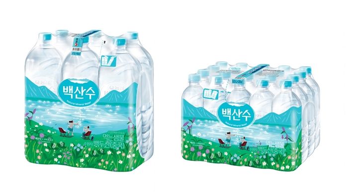 ‘백두산 천지’가 물병 속에... 농심, 백산수 히조 아트 한정판 공개