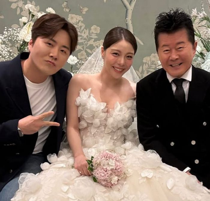‘음주운전 자숙’ 이루, 에일리 결혼식서 통통해진 근황 포착