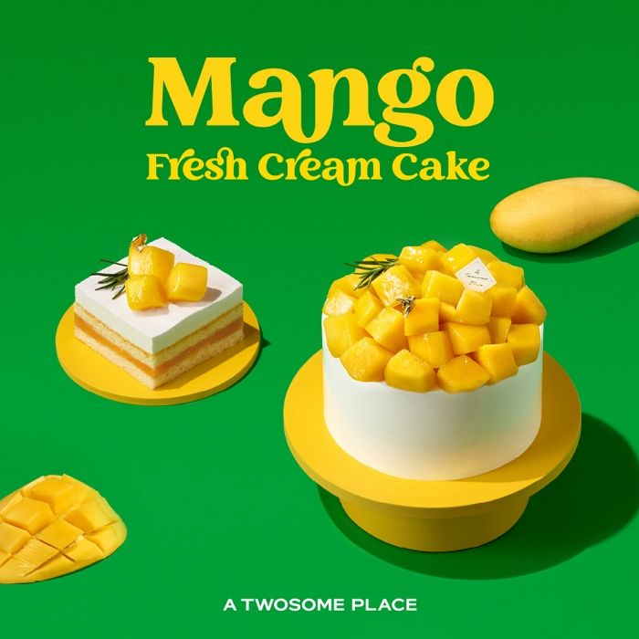 투썸플레이스, 여름 맞이 망고생 크림 케이크 출시... 다들 사진 찍고 있는 이유