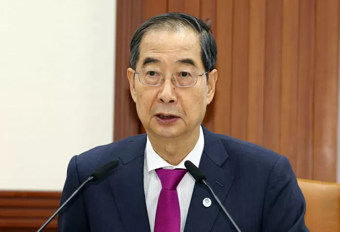 한덕수 국무총리 대통령 권한대행 / 뉴스1