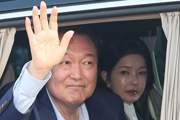윤 전 대통령 부부 / 뉴스1