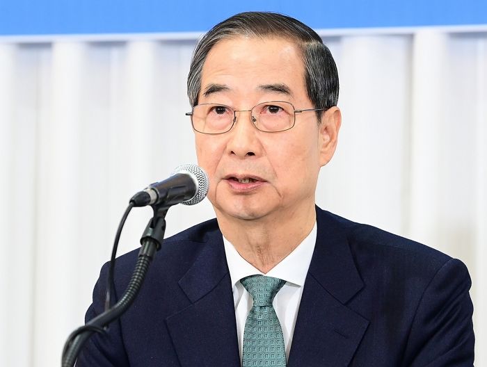 “尹이 나가라고 해서 대선 출마” 주장에... 한덕수 측이 밝힌 입장