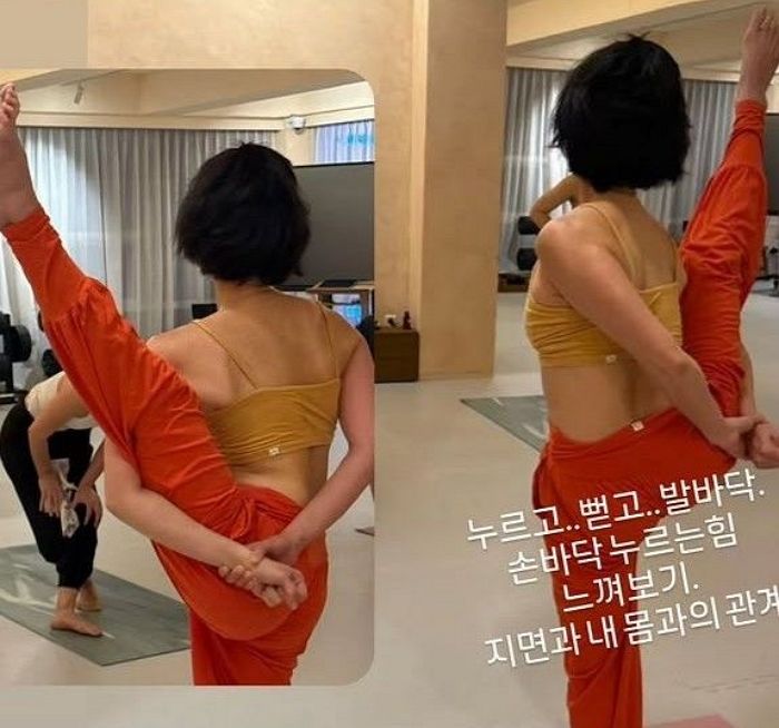 50대 맞아?... 요가로 자기관리하는 유명 여배우의 일상