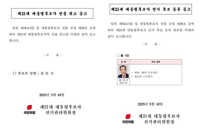국민의힘 홈페이지 갈무리