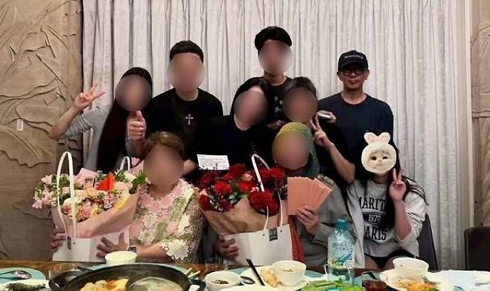 사별 후 12kg 빠진 구준엽... 故 서희원 가족사진에서 포착된 안타까운 근항