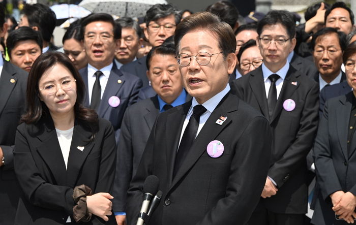 이재명 대선 후보, 개헌 약속...“대통령 4년 연임제 도입하자”