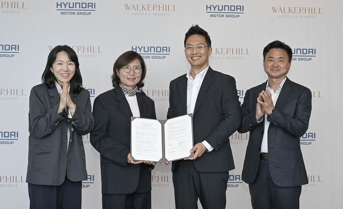 현대차·기아, 워커힐과 손잡고 '모빌리티 친화 호텔' 만든다