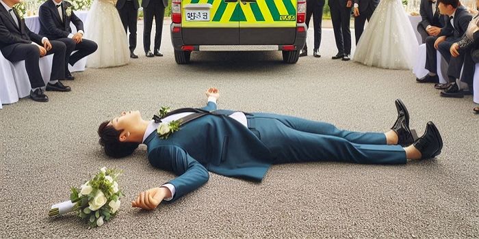 결혼식 15분 만에 ‘심장마비’로 쓰러진 신랑... 축제가 장례식장 된 순간