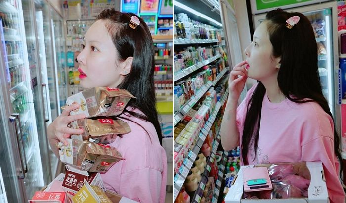 ‘용준형♥’과 행복한 신혼생활에 통통해진 현아... 편의점서 ‘플렉스’