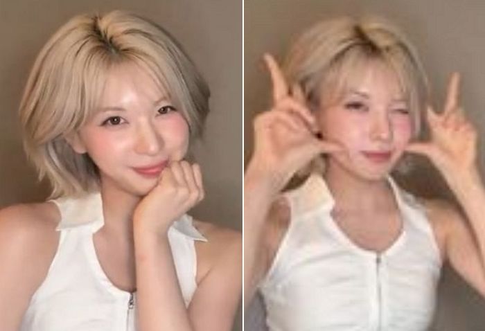 “안돼, 브이 하지마”... 엔믹스 배이가 ‘애교’ 부리다 ‘급 멈칫’하고 머리 감싸 쥔 이유