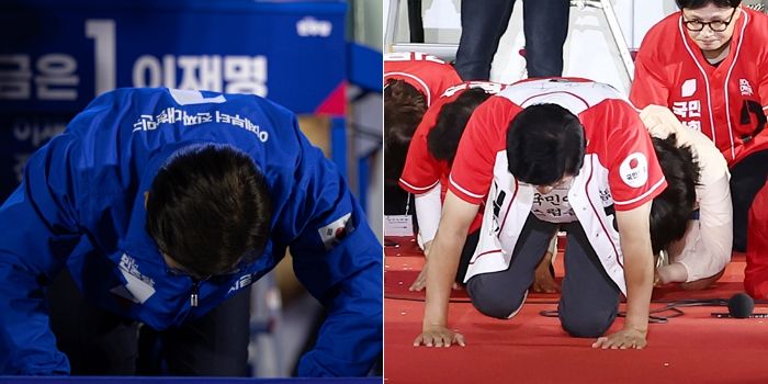 “내란 종식 하자 vs 방탄 괴물 독재 막아야”... 이재명·김문수 후보가 ‘피날레 유세’에서 강조한 말