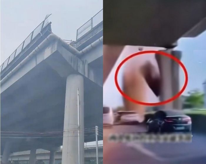 ‘4차로→3차로’ 순식간에 사라진 차선... 5명 추락해 사망한 무서운 중국 도로 상황 (영상)
