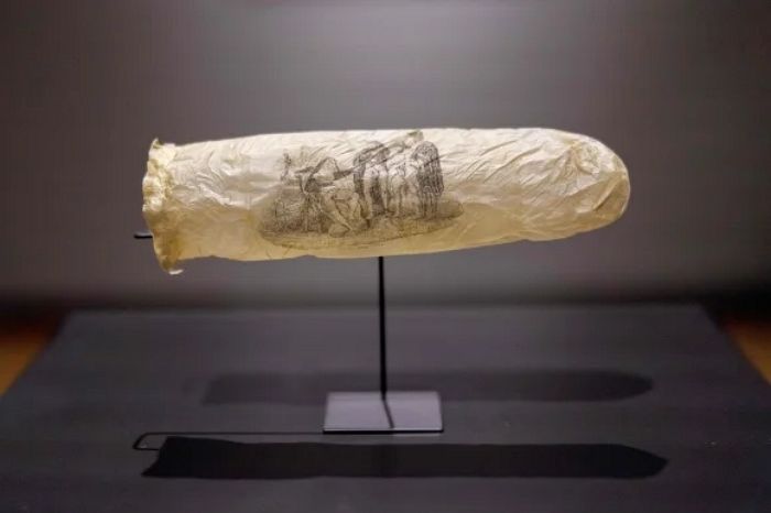 200년 된 20cm 크기 콘돔, 이제 미술관에서 볼 수 있다... 뭘로 만들었나 봤더니