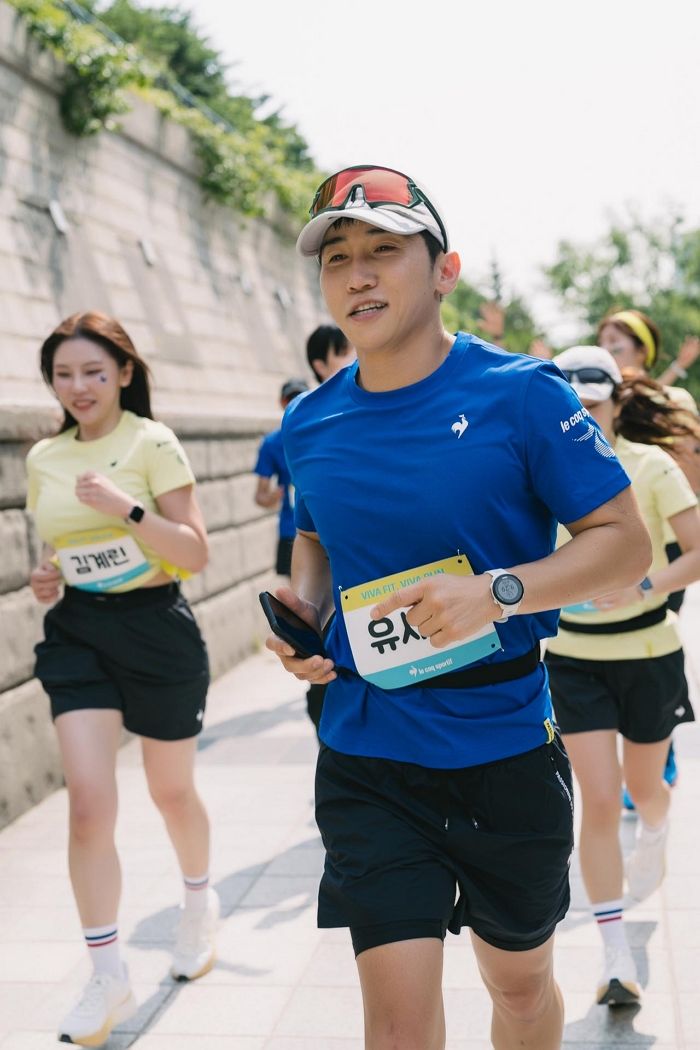 유세윤과 달렸다... 르꼬끄 ‘비바 런’, 도심 속 러닝 축제로 마무리