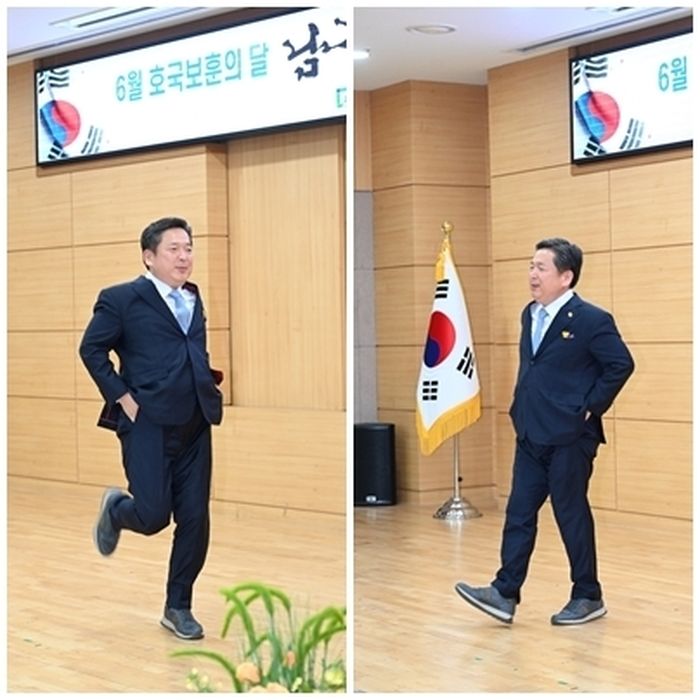 “투표율 1위하면... ” 공약했다가 셔플댄스(?) 추는 영상 찍어올린 광주 남구청장