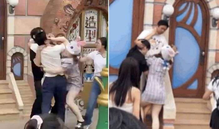 “내가 먼저야”... 놀이기구 ‘새치기’ 했다고 디즈니랜드서 난투극 벌인 어른들 (영상)