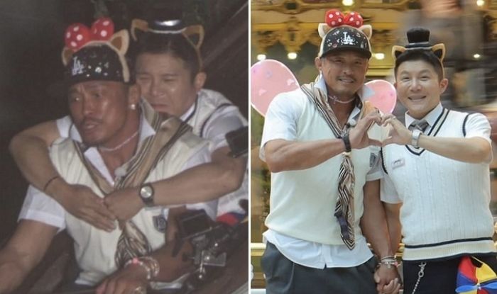 “아련한 백허그 무엇?”... 놀이공원서 포착된 ‘조세호♥추성훈’
