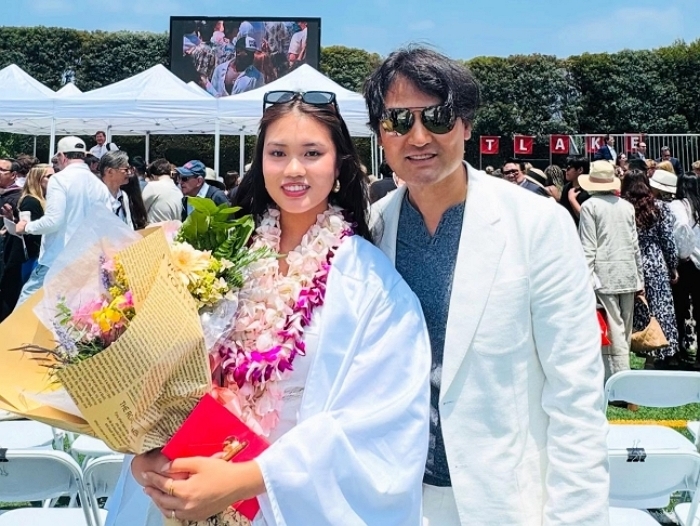 ‘투머치토커’ 박찬호가 첫째딸 졸업 축하하며 올린 글... “자유의 귀 찾게 된 것 축하”