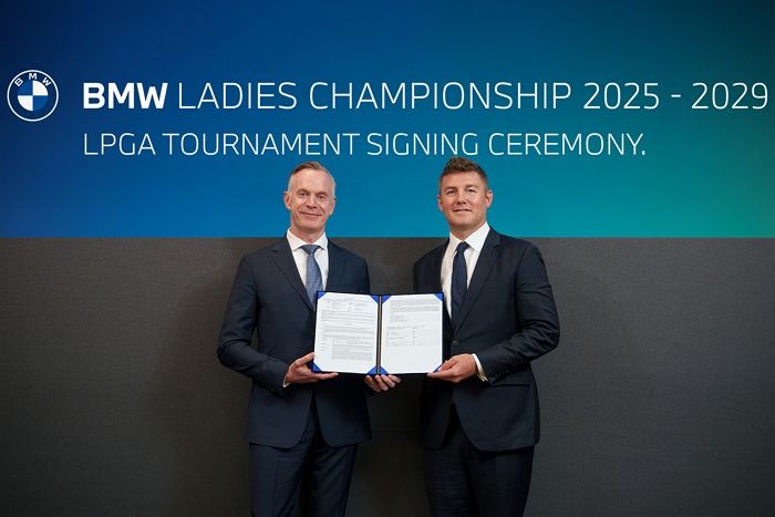 국내 유일 LPGA 연다... BMW 코리아, 'BMW 레이디스 챔피언십' 2029년까지 연장
