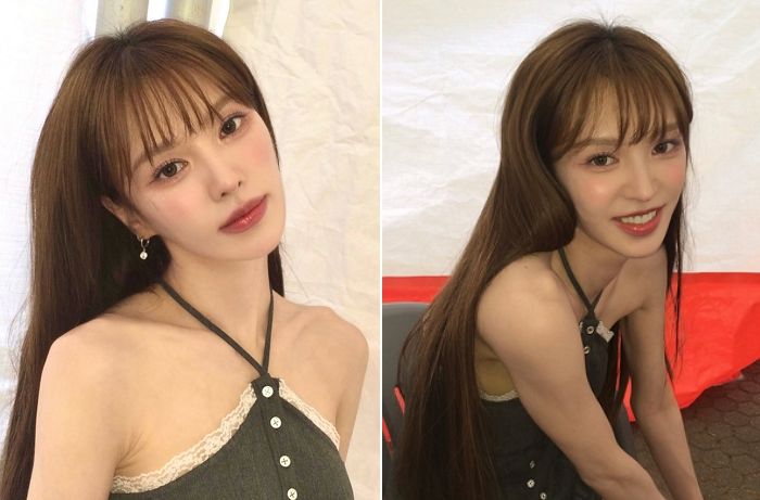 몰라보게 달라진 ‘레드벨벳’ 웬디... 진한 무대 메이크업과 오버립으로 ‘시크’한 비주얼 뽐냈다