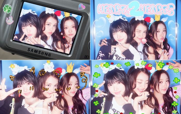 컴백하는 하츠투하츠 ‘스티커 사진’ 티저 이미지에 “우리 문화 뺏었다” 주장하는 일본인들