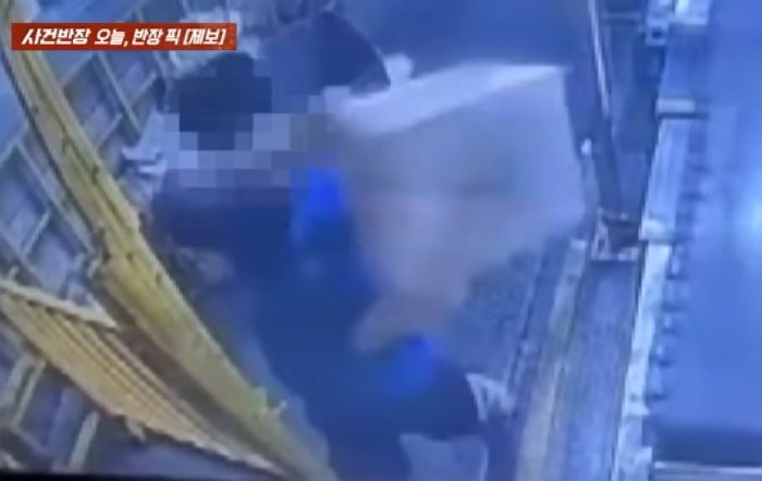 “한 명은 던지고, 한 명은 침 뱉고”... 택배 적재 아르바이트생들의 충격적인 만행