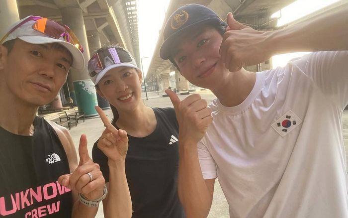 잘생긴 외모에 강철 체력까지... 10km 러닝 여유롭게 완주해 션도 ‘감탄’시킨 박보검
