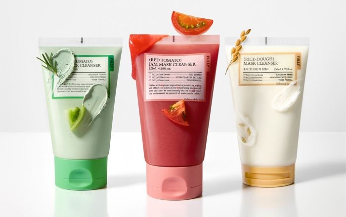 여름철 피지·각질 고민 날려줄게!... 풀리, 레드 토마토·쌀 ‘팩 클렌저’ 2종 출시