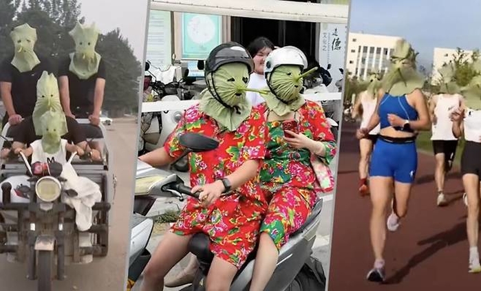 “이렇게 해서 얼굴 탄 적 없다”... 중국 Z세대가 여름 햇빛 피하는 충격적 방법