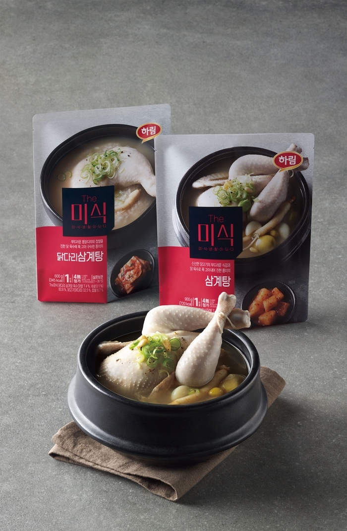 하림, 삼계탕·닭다리 삼계탕 출시... 집에서 즐기는 보양 간편식
