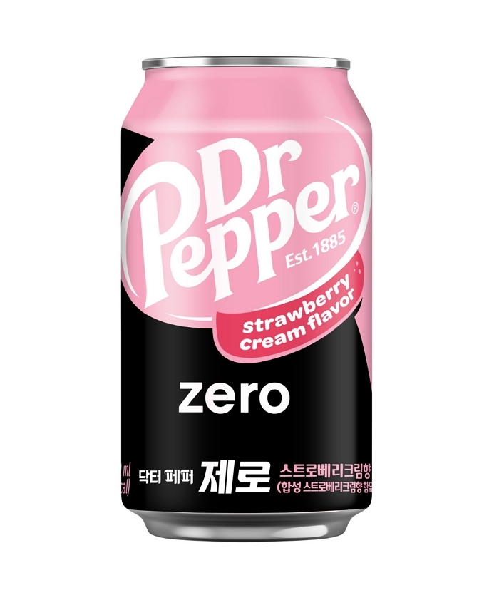 상큼한 딸기와 부드러운 크림의 만남... 닥터페퍼, ‘제로 스트로베리크림향’ 출시