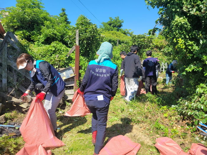덤불 파묻혀 ‘뱀’ 나오던 집... 4년 설득 끝, 폐기물 10톤 치우고 마음의 문 열었다