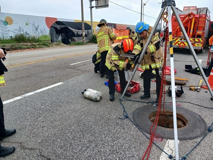 인천 맨홀 사고 실종자, 숨진 채 발견