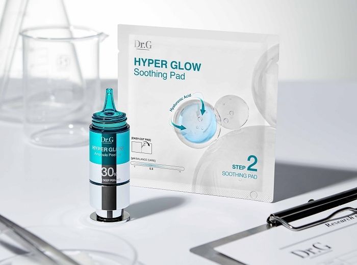 닥터지, 피부과 헤리티지 노하우 담은 ‘하이퍼 글로우 30% 앰플 필링 2-STEP 프로그램’ 출시