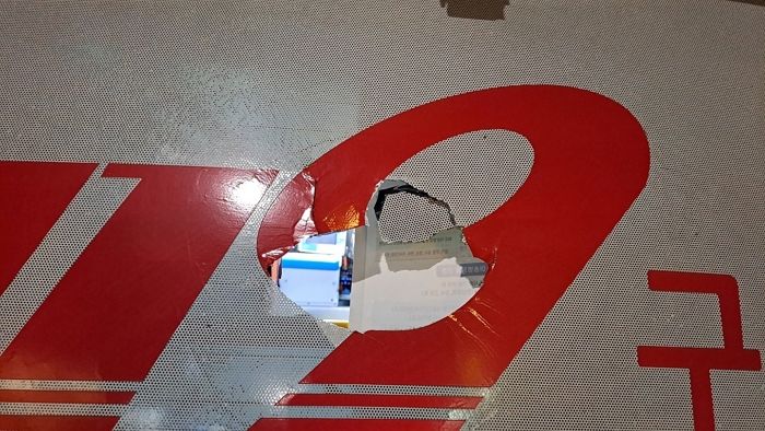 전북 군산서 술 취해 구급차 부수고 경찰관에 침 뱉은 20대 체포