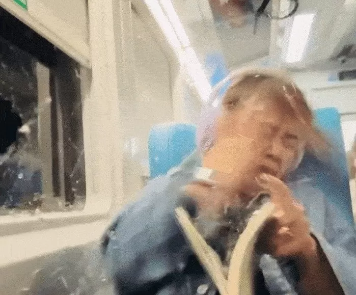 달리는 기차서 책 읽다가 ‘돌’ 맞은 여성