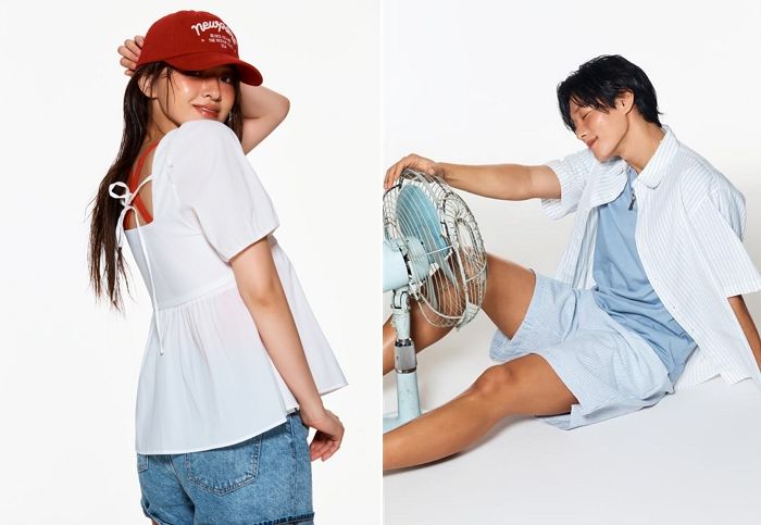 스파오, 여름 바캉스룩 총출동... ‘헬로섬머위크’ 캠페인 시작