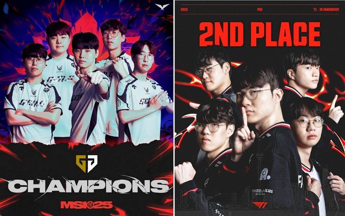 MSI 결승전서 ‘T1’꺾고 우승한 젠지보며 포효하는 아저씨(?)의 정체
