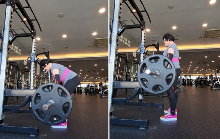 “하체한 날은 자리 양보해주세요”... 데드리프트 100kg 하는 70세 할머니