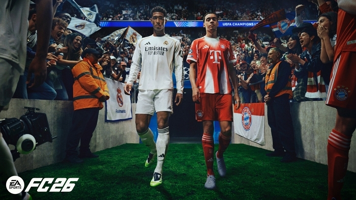 ‘EA SPORTS FC 26’, 커버 스타 ‘벨링엄·무시알라’ 발탁... 유저 피드백 반영한 플레이 영상 공개