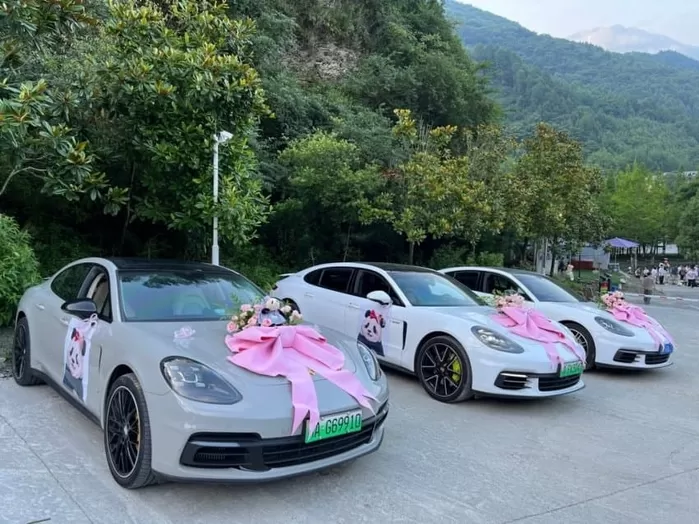 중국에서 5살 생일 맞은 푸바오 근황... 지역 축제급 성대한 파티 열렸다