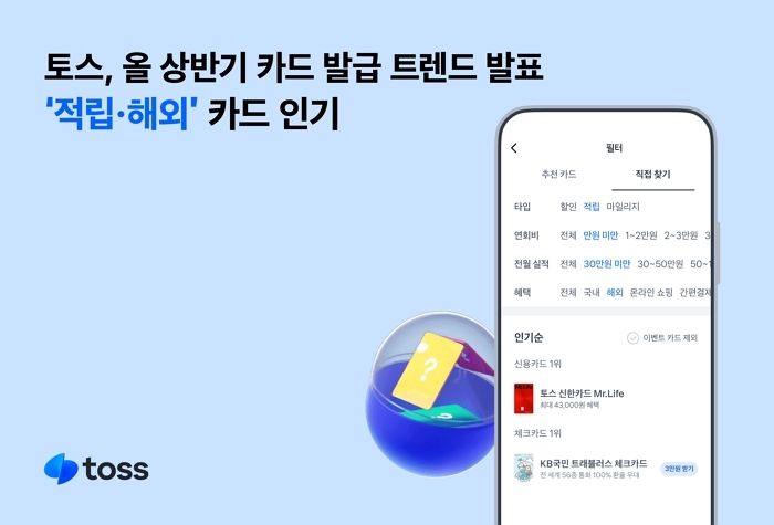 “작지만 ‘강한’ 혜택”... 토스카드, 적립과 해외로 200만장 넘겼다