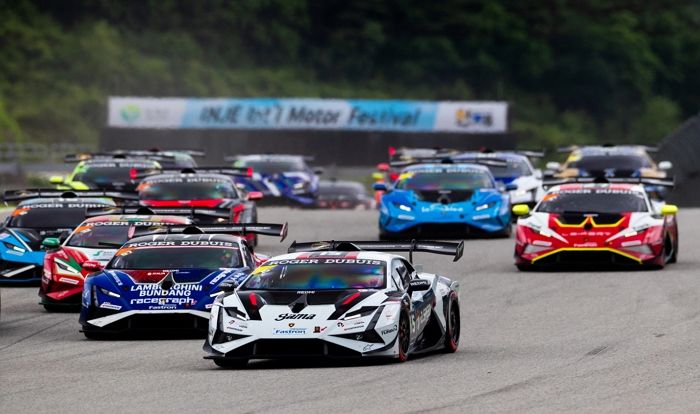 람보르기니 2025 슈퍼 트로페오 아시아 시리즈, 제4라운드 한국 인제 스피디움에서 성료